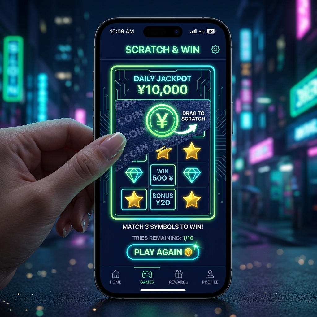 Premify Scratch Card Mockup